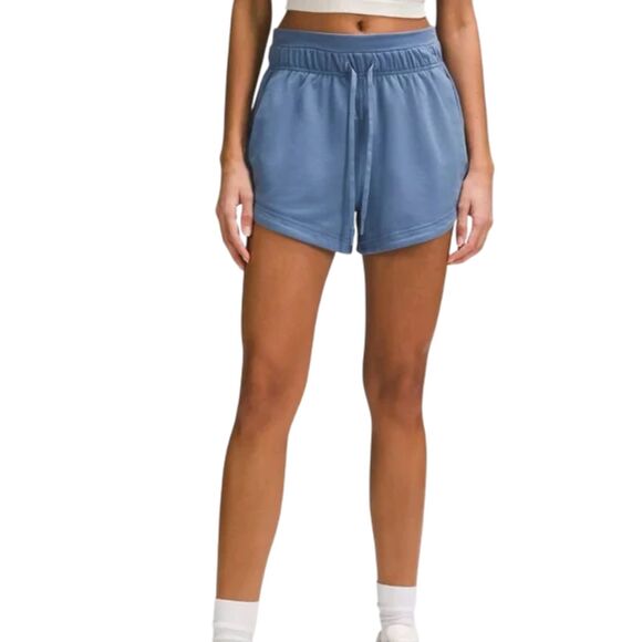 Lululemon Inner Glow High-Rise Short 3" *Oasis Blue - Picture 1 of 8